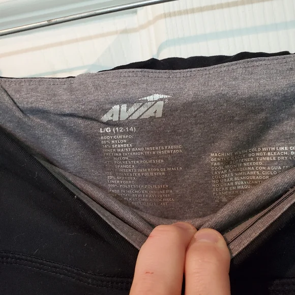 Avia Workout Crop Leggings - Picture 2 of 5